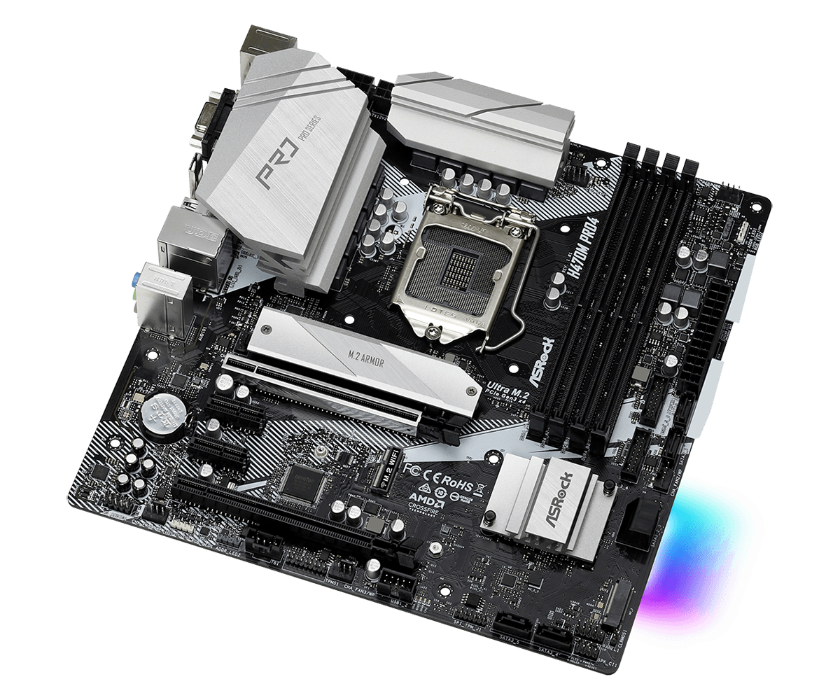 Asrock H470M Pro4 - Motherboard Specifications On MotherboardDB